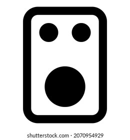 Multiple subwoofer music box speaker system for music and party use