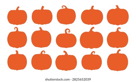 Multiple vibrant orange pumpkins arranged in a pattern, ideal for autumn harvest themes, seasonal decorations, and festive displays.