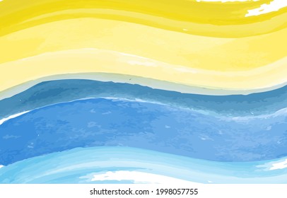 Multiple watercolor background design template