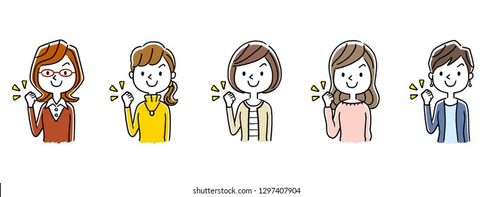 Multiple women: motivated