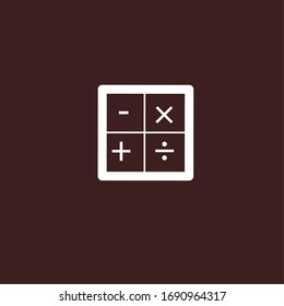 Multiplicación, adición, división, símbolos incrementales. normalmente en matemáticas. medición de la medición de las lecciones