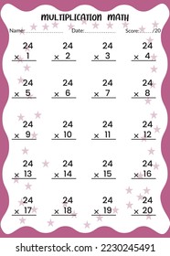 Matemática de multiplicación para niños.

Esta es la perfecta matemática de multiplicación de niños. Simplemente puedes usarlo para niños.
Diseño infantil, marcadores imprimibles para niños. Plantilla de tablas horarias.