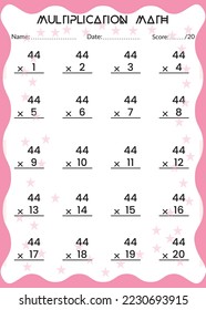 Multiplication Math for Kids.

This is the perfect Kid's Multiplication Math. You can simply use it for kids.
Children's design, Printable bookmarks for kids. Times tables template.