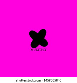 multiply icon sign signifier vector