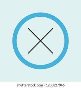 multiply icon symbol. Premium quality isolated multiply vector icon in trendy style. multiply element.