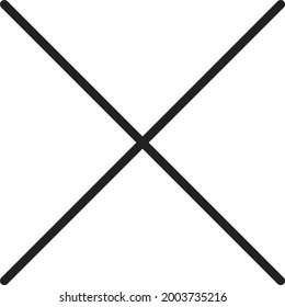 Multiply icon vector image. Can also be used for Symbols. Suitable for mobile apps, web apps and print media.