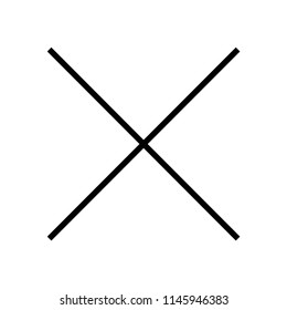 Multiply icon vector icon. Simple element illustration. Multiply symbol design. Can be used for web and mobile.
