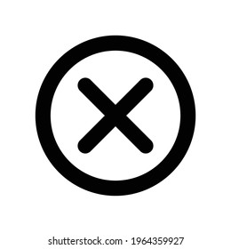 multiply sign icon design vector
