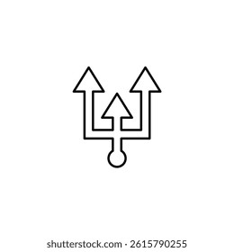 Multiply vector line icon icons design