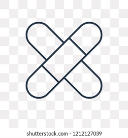 Multiply vector outline icon isolated on transparent background, high quality linear Multiply transparency concept can be used web and mobile
