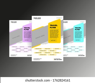 Multipurpose abstract flyer poster design for banner, brochure cover,  book cover, social media post, yearbook, presentation s. You can use these in all type of business & corporate materials.