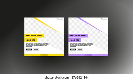 Multipurpose abstract flyer poster design for banner, brochure cover,  book cover, social media post, yearbook, presentation s. You can use these in all type of business & corporate materials.