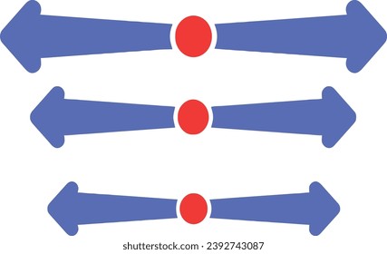 a multi-purpose asset to illustrate the concept of multi-way choices or decisions. Suitable for presentations, websites and infographics.