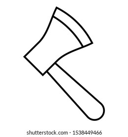 Multipurpose Axe with Handle Used for Tree Removing, 