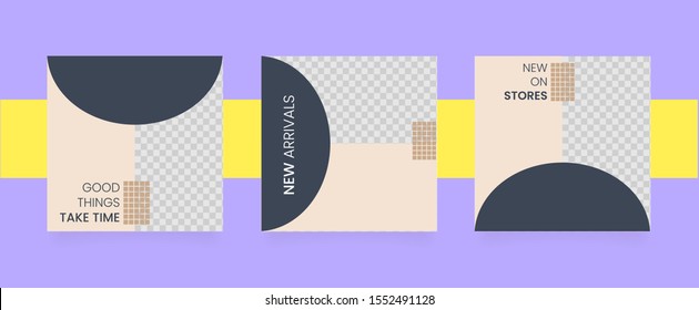 Multipurpose banner social media post. Media social templates. Simple and Elegant for selling or anything.