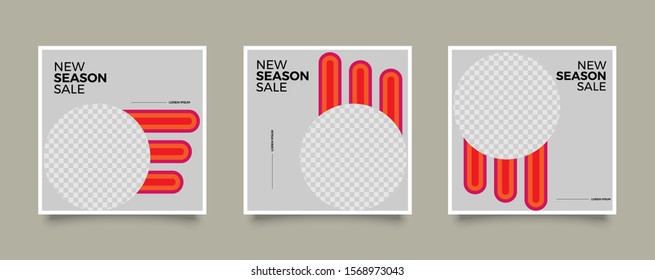 Multipurpose banner social media post. Media social templates. Simple and Elegant for selling or anything.