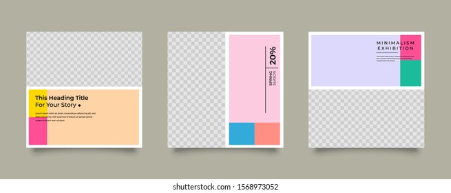 Multipurpose banner social media post. Media social templates. Simple and Elegant for selling or anything.