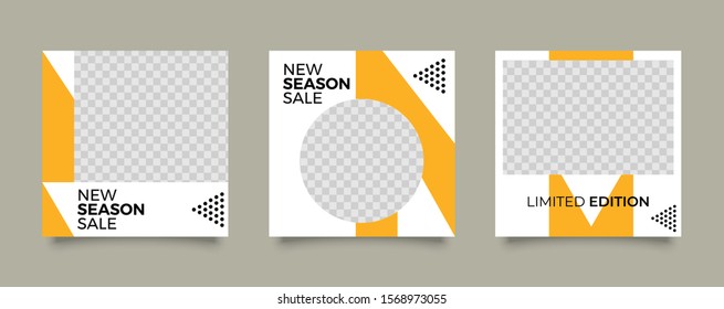 Multipurpose banner social media post. Media social templates. Simple and Elegant for selling or anything.