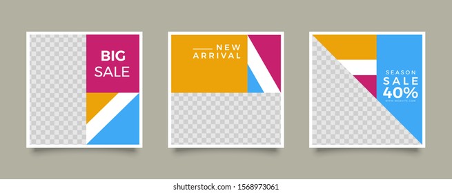 Multipurpose banner social media post. Media social templates. Simple and Elegant for selling or anything.