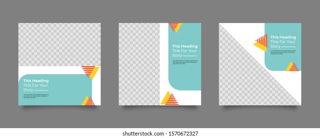 Multipurpose banner social media post. Media social templates. Simple and Elegant for selling or anything