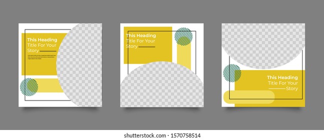 Multipurpose banner social media post. Media social templates. Simple and Elegant for selling or anything