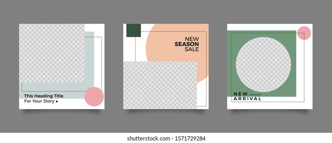 Multipurpose banner social media post. Media social templates. Simple and Elegant for selling or anything