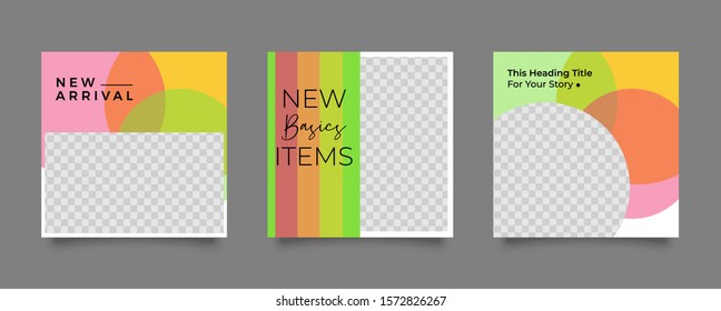 Multipurpose banner social media post. Media social templates. Simple and Elegant for selling or anything
