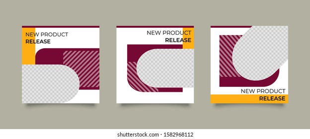 Multipurpose banner social media post. Media social templates. Simple and Elegant for selling or anything