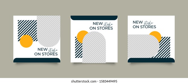 Multipurpose banner social media post. Media social templates. Simple and Elegant for selling or anything