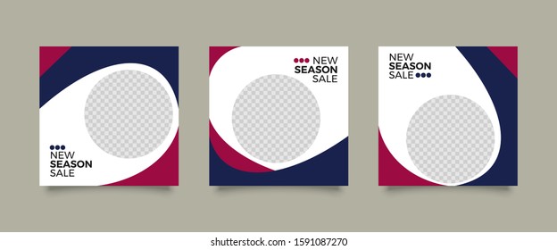 Multipurpose banner social media post. Media social templates. Simple and Elegant for selling or anything