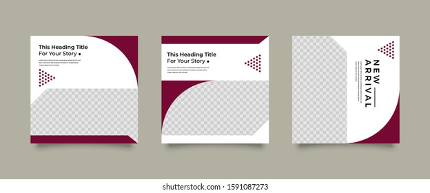 Multipurpose banner social media post. Media social templates. Simple and Elegant for selling or anything