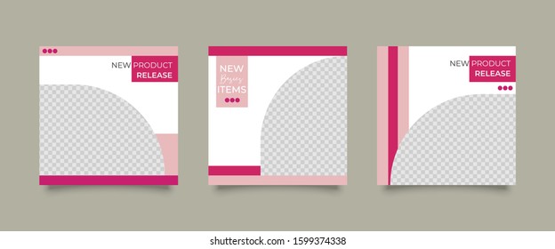 Multipurpose banner social media post. Media social templates. Simple and Elegant for selling or anything