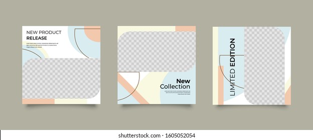 Multipurpose banner social media post. Media social templates. Simple and Elegant for selling or anything