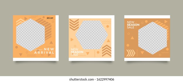 Multipurpose banner social media post. Media social templates. Simple and Elegant for selling or anything