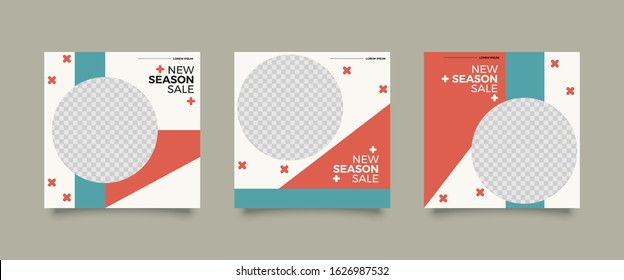 Multipurpose banner social media post. Media social templates. Simple and Elegant for selling or anything
