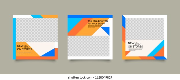 Multipurpose banner social media post. Media social templates. Simple and Elegant for selling or anything