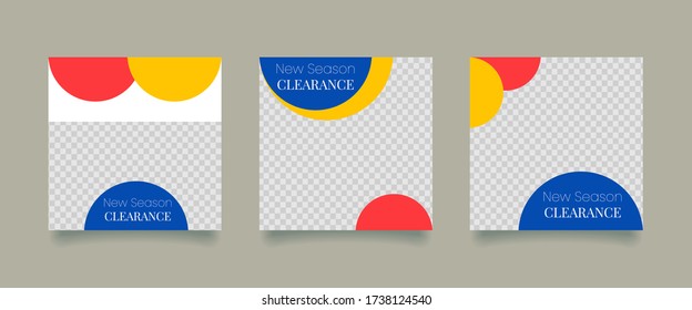 Multipurpose banner social media post. Media social templates. Simple and Elegant for selling or anything.