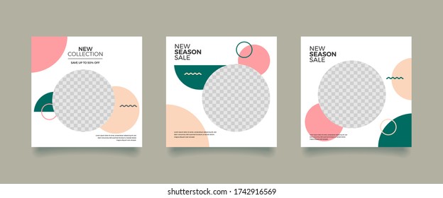 Multipurpose banner social media post. Media social templates. Simple and Elegant for selling or anything.