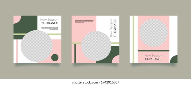 Multipurpose banner social media post. Media social templates. Simple and Elegant for selling or anything.