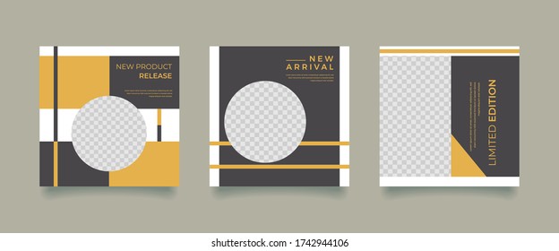 Multipurpose banner social media post. Media social templates. Simple and Elegant for selling or anything