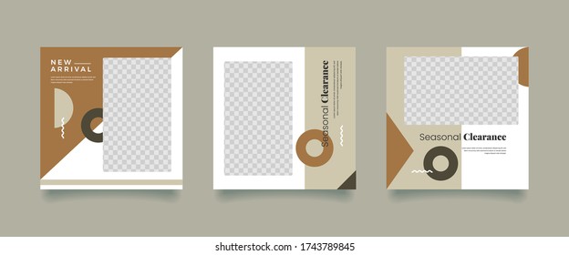 Multipurpose banner social media post. Media social templates. Simple and Elegant for selling or anything.