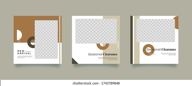 Multipurpose banner social media post. Media social templates. Simple and Elegant for selling or anything.