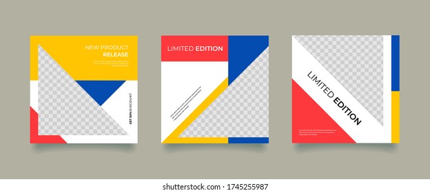 Multipurpose banner social media post. Media social templates. Simple and Elegant for selling or anything