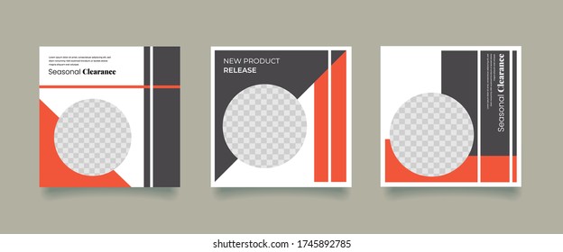 Multipurpose banner social media post. Media social templates. Simple and Elegant for selling or anything