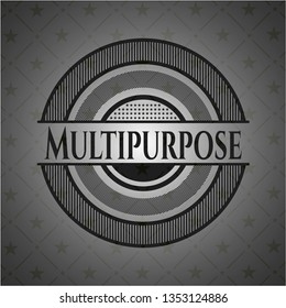 Multipurpose black badge