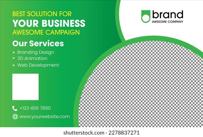 Plantilla de diseño de banners comerciales multipropósito