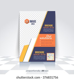 Multipurpose Business Brochure, Catalog Cover, Corporate Leaflet Template