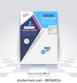 Multipurpose Business Brochure, Catalog Cover, Corporate Leaflet Template