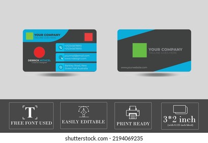 Multipurpose  business card for your company