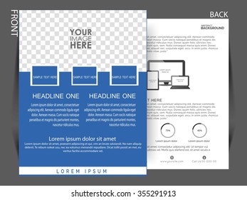 multipurpose business flyer, vector eps10 can be use for printing or marketing.